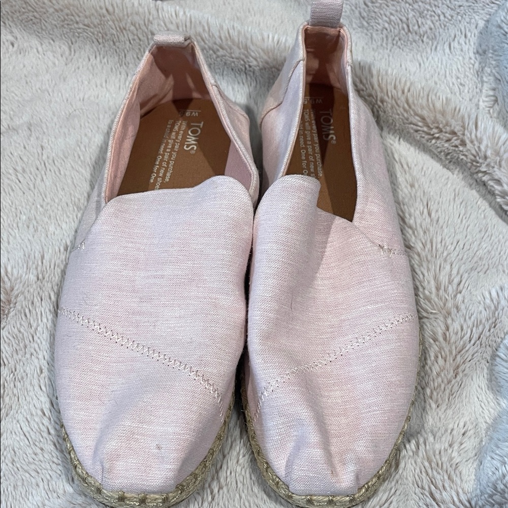TOMS Women's Light Pink Espadrilles